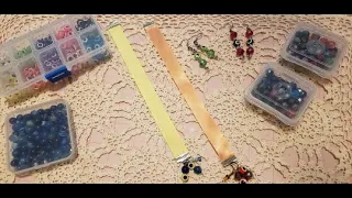 Create Bookmarks & Earrings with Beads and Crimp Ends from Beebeecraft.com