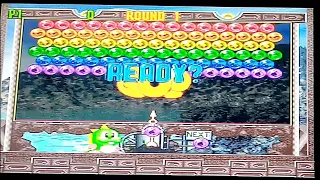 puzzle bobble / bust-a-move 4 - rainbow/lgbtqia+ flag pattern (editor mode) 🏳️‍🌈