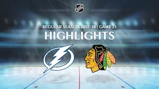 ОБЗОР МАТЧА HD ТАМПА-БЭЙ - ЧИКАГО | LIGHTNING vs. BLACKHAWKS | NOVEMBER 22, 2017 | NHL