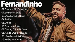 Caminho No Deserto , Uma Nova Historia,.. FERNANDINHO || Os 10 hinos gospel mais ouvidos de 2024