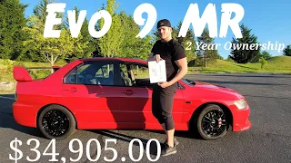 EVO 9 MR 2 Year Ownership Cost! $34,905.00+