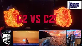 LG G2 VS LG C2! THE BRAND NEW GALLERY EDITION OLED VS THE AMAZING C2 (VALUE ELECTRONICS)