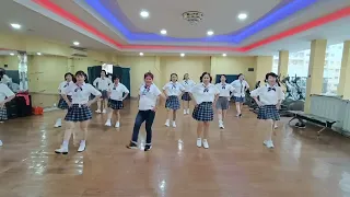 童 年 Tong Nian Remix || Line Dance || Demo By Happy Lusi LD