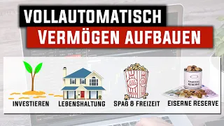 Richtig sparen und investieren mit dem 4-Konten-Modell 🤑 // Vollautomatisch investieren! Spartipps