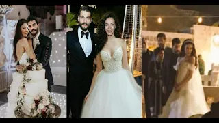 The first photographs of the wedding of Akın Akınözü and Ebru Şahin have arrived