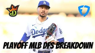 MLB DFS Playoff Breakdown
