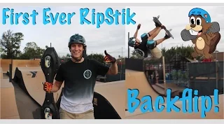 FIRST EVER RIPSTIK BACKFLIP!