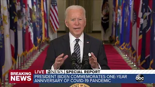 Presidential address: Watch Biden's full speech from March 11, 2021 | ABC7