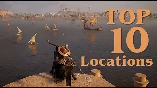 Assassin's Creed Origins | Top 10 Beautiful landscapes | Locations