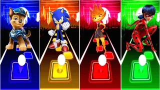 Paw patrol 🆚 sonic Exe 🆚Elemental 🆚 miraculous tales 🎶who is bast ✅