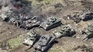 Russland will Leopard-Panzer zerstört haben