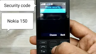 how to setonoff  Security lock/code in NOKIA 150-1190|nokia 150 reset security codechange