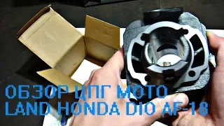 Обзор ЦПГ Moto Land Honda dio AF-18