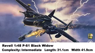 Revell 1:48 P-61 Black Widow Kit Review