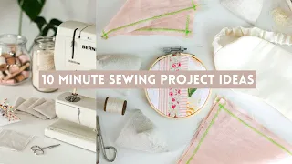 Sewing Project Ideas to Make in Under 10 Minutes | Part 2