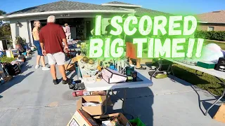 SHE WAS PRACTICALLY GIVING STUFF AWAY AT THIS GARAGE SALE!