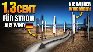 Neue Windkraft-Schlaufe: 400% mehr Strom als jeder Windpark!