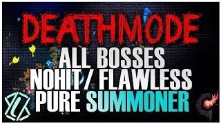 Terraria Calamity Mod - All Bosses NOHIT as Pure Summoner! (Deathmode Difficulty, Version 1.3.1.2)