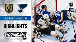 NHL Highlights | Golden Knights @ Blues, Round Robin - Aug. 6, 2020