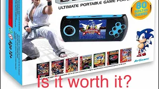 The Sega Genesis ultimate portable handheld with 80 built in games! #sega