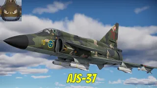 War Thunder SIM - Saab AJS 37 - Ranting About RB 75s