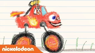 Blaze | Blaze and the Crayon Adventure! | Nick Jr.