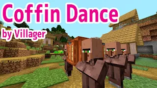 【Minecraft】 Coffin Dance マイクラで棺桶ダンス村人Ver【Astronomia】