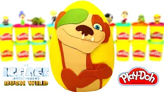 Buck Wild'ın Buz Devri Maceraları Sürpriz Yumurta Oyun Hamuru Play Doh