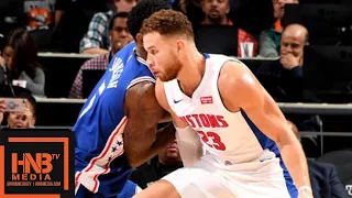 Philadelphia Sixers vs Detroit Pistons Full Game Highlights | 10.23.2018, NBA Season