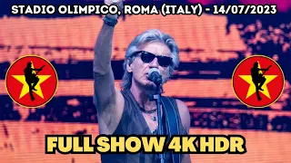 LIGABUE live STADIO OLIMPICO - ROMA (ITALY) 14/07/2023 - FULL SHOW [4K HDR] #ligabue