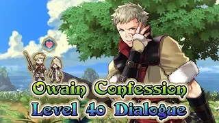 [Fire Emblem Heroes] Owain Confession | Level 40 Dialogue