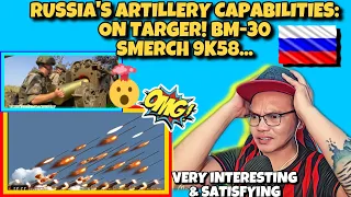 RUSSIA’S ARTILLERY CAPABILITIES: ON TARGET! BM-30 SMERCH 9K58, TORNADO-G,TOS1-A 🇷🇺(REACTION)