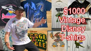 $1000 Vintage Disney T-shirts