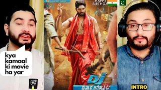 Dj Movie Intro Scene Reaction | Allu Arjun Entry | @tjreactionscrew9393