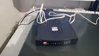 (Short audio recording) Fastest 56k dial up Quick-Connect handshake V.92 ZOOM modem