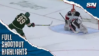 New Jersey Devils at Minnesota Wild | FULL Shootout Highlights - February 11, 2023