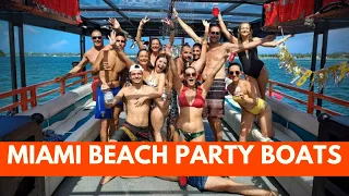 The Best Boat Parties of MIAMI