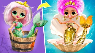 De Boneca Pobre a Boneca Rica / 10 DIY Ideias para LOL Surprise