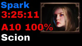 3:25:11 Spark Scion A10 100% - All Skill Points & Labs [3.20 PoE]