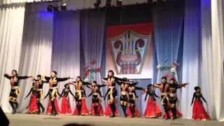 Ансамбль Молодость Осетии  танец Гандаган