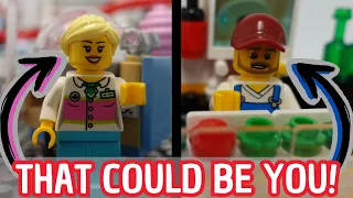 YOU can be a MINIFIGURE in my LEGO Theme Park!