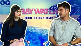 Zac Efron Makes Alexandra Daddario Blush (Flirty Interview)