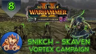 Total War Warhammer 2 - The Shadow & The Blade DLC - Deathmaster Snikch Campaign - EP8