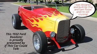 If This Historic 1932 Ford Roadster Could Talk -"I was designed and built by a famous father & son"!