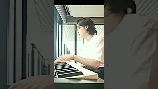 Suga Playing Piano 😍 Then vs Now [ 2022 ] 💕 Cute Meow meow #suga #bts #shorts