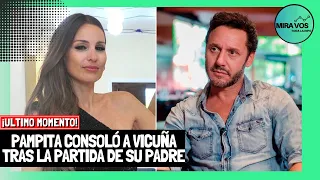 LA REACCION DE PAMPITA TRAS EL FALLECIMIENTO DEL PAPÁ DE BENJAMIN VICUÑA 😥