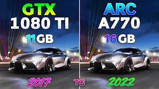 GTX 1080 Ti vs ARC A770 - Test in 8 Games