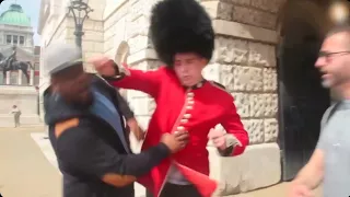 Don't mess with Queen's Guard !