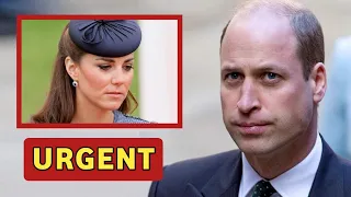 URGENT!🚨 Prince William rush to the hospital as Kate was no longer responding to treatment