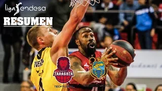 Tecnyconta Zaragoza - Iberostar Tenerife (102-93) RESUMEN // Jornada 21 Liga Endesa